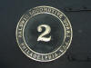 Reader Railroad No. 2 Number Plate Photo.